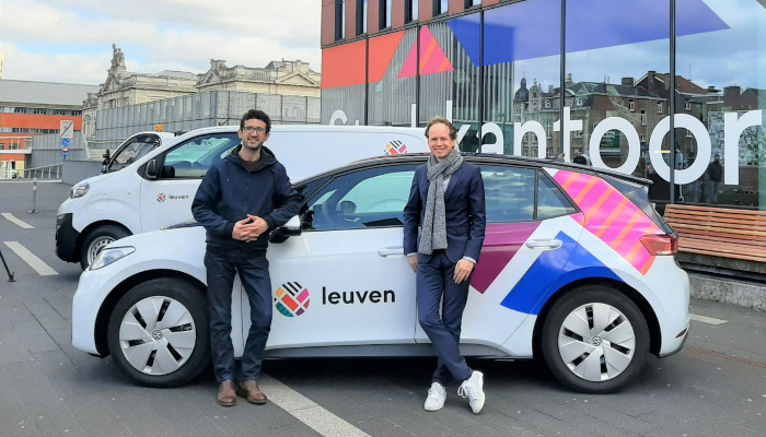 Stad Leuven vergroent voertuigenpark